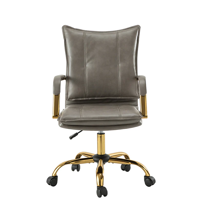 Michele Vegan Leather Task Accent Chair