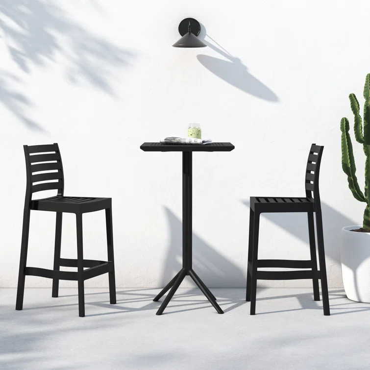 Farrah 2 - Person Square Outdoor Dining Set