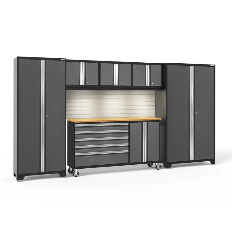 Bold Series 6 Piece Garage Storage Cabinet Set
