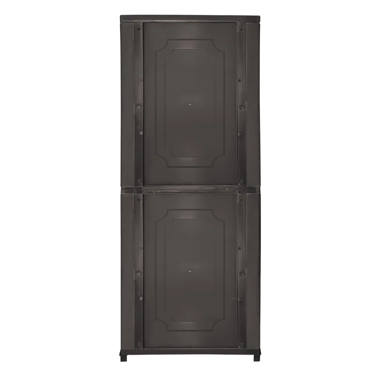Asmar Plastic Single Storage Cabinet ( 71.85'' H x 27.96'' W x 17.72'' D)