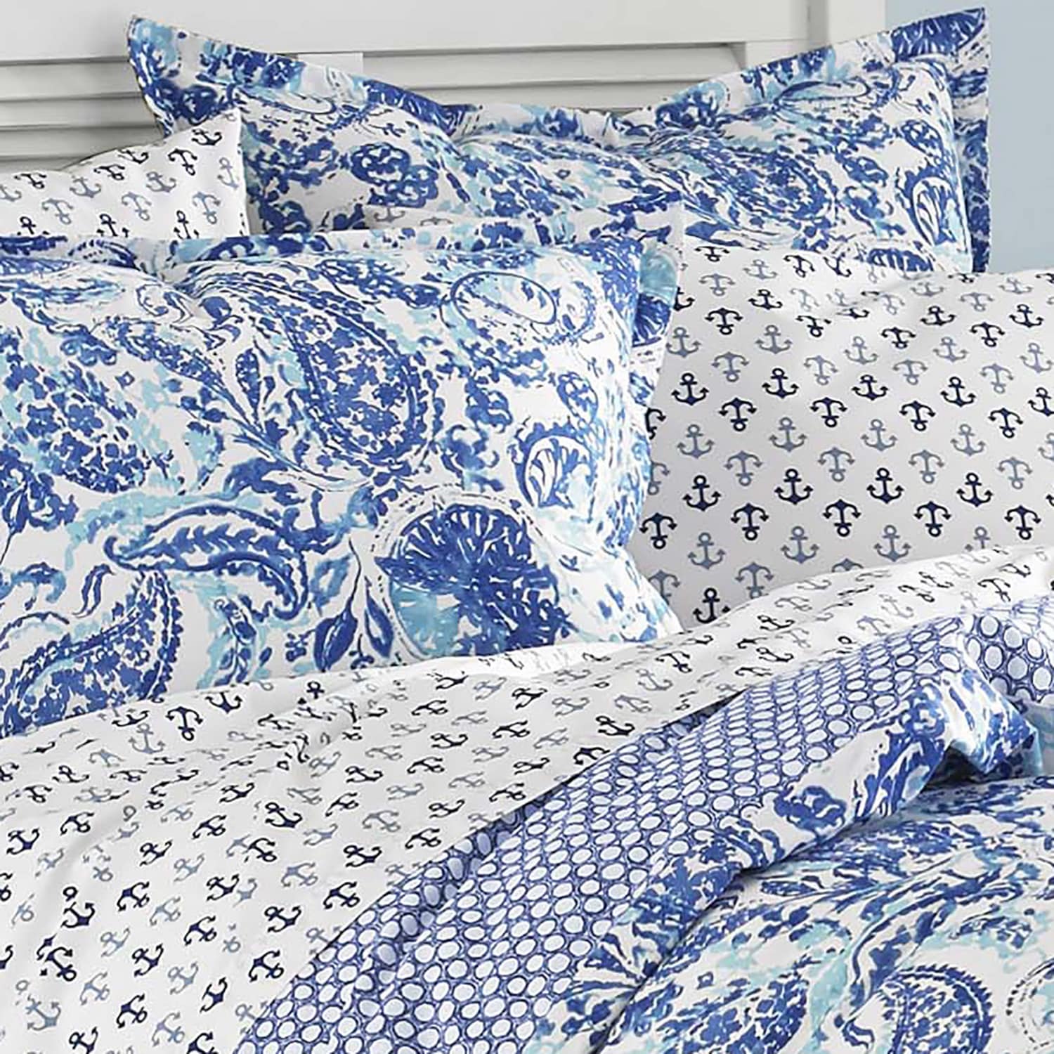 Poppy and Fritz Brooke Cotton Paisley Comforter Set