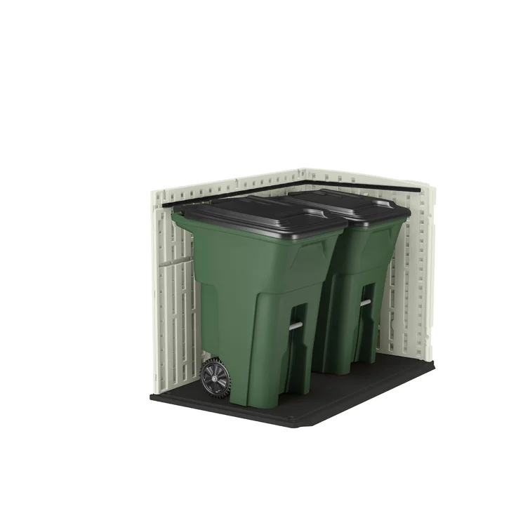 Suncast 70.5 in. W x 44.25 in. D Stow-Away Horizontal Storage Shed