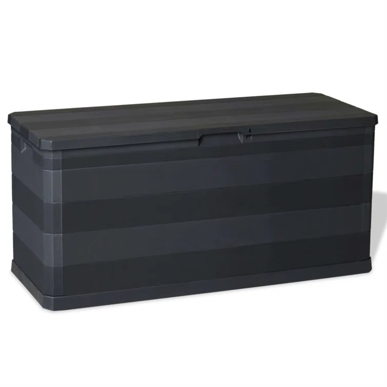 vidaXL Outdoor Storage Deck Box Chest Cabinet for Patio Cushions Garden Tools
