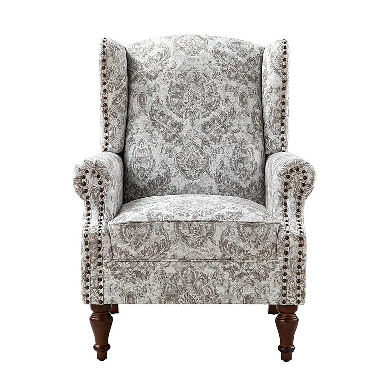 Felix Armchair with Spindle Legs