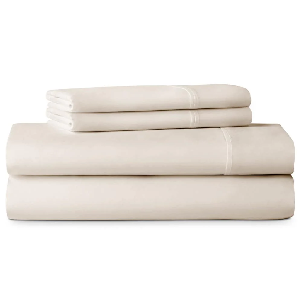 LUCID Comfort 600 TC Luxe Cotton Blend Bedsheet Set