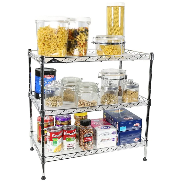 20'' W Metal Height -Adjustable Shelving Unit