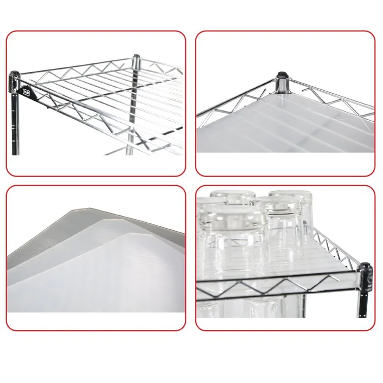 20'' W Metal Height -Adjustable Shelving Unit