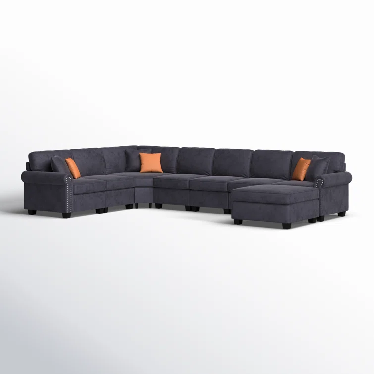 Mcclaine 8 - Piece Upholstered Sectional
