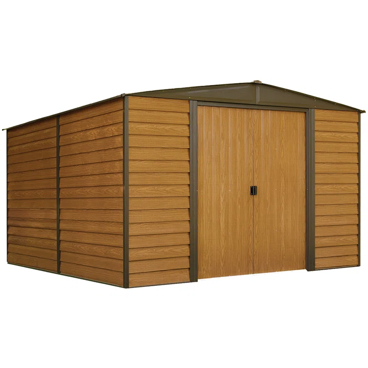 Woodridge 10 ft. W x 12 ft. D Metal Storage Shed