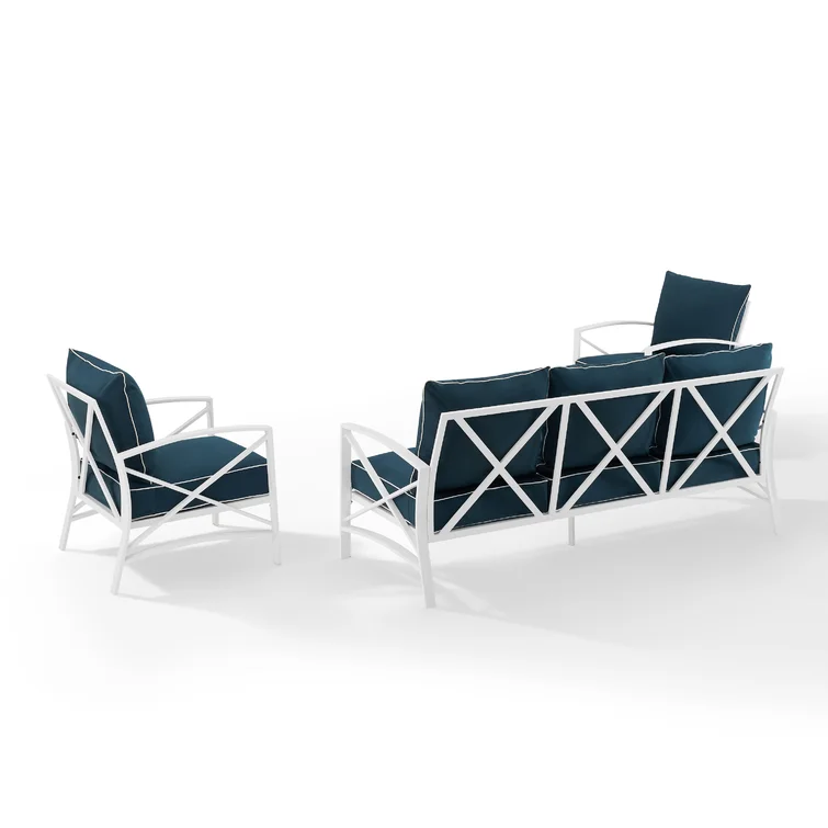 Mosier 5 - Person Outdoor Seating Group with Cushions