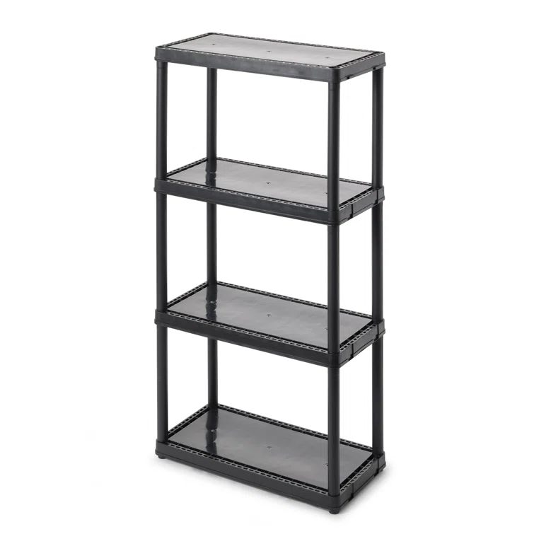 4-Tier Shelf Light Duty Indoor Garage Storage Shelving Unit