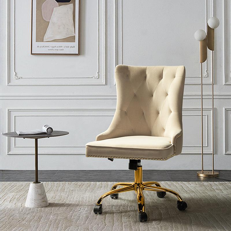 Adega Velvet Adjustable Office Chair
