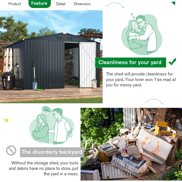 Metal Storage Shed