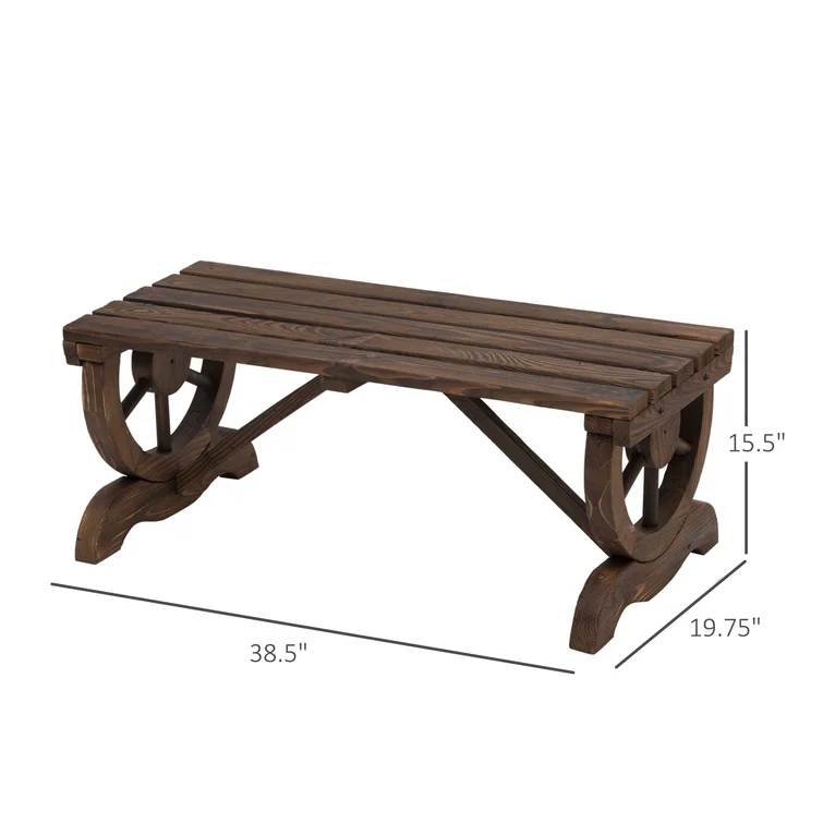 Lofton Fir Outdoor Bench