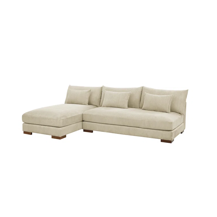 Aveion 2 - Piece Corduroy Sectional