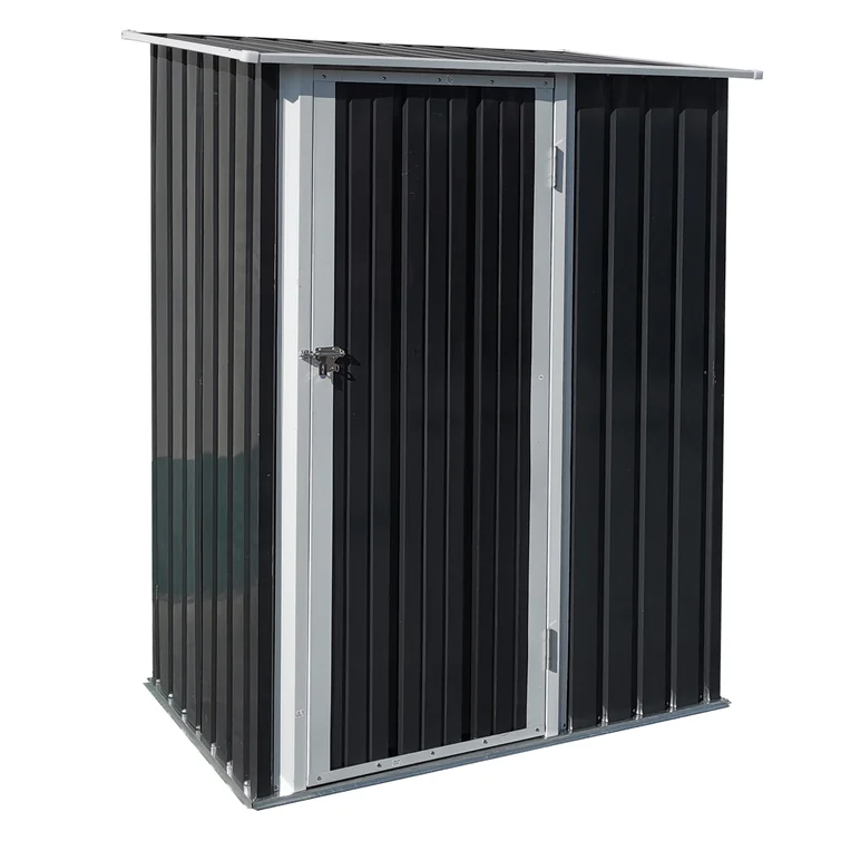 Storage 4 ft. 8 in. W x 2 ft. 9 in. D Metal Lean-To Tool Shed