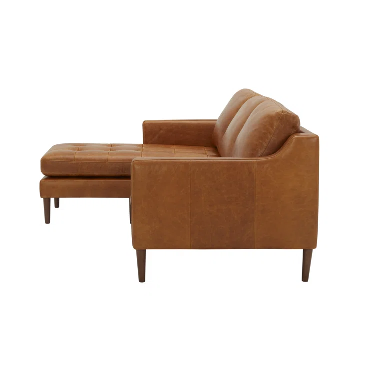 Daylen 2 - Piece Leather Sectional