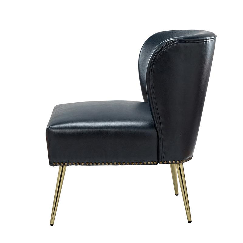 Angela Leather Side Chair