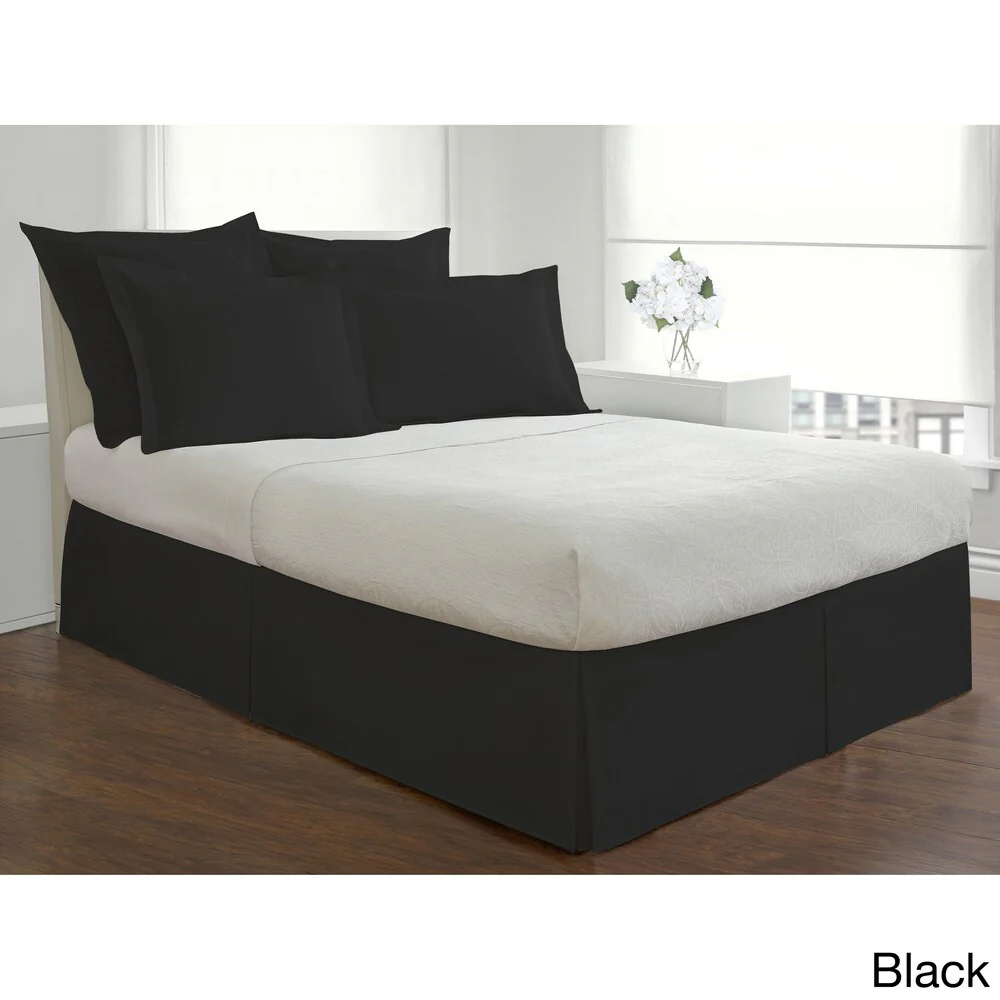 Basic Microfiber Tailored Bedskirt with 14-inch Drop