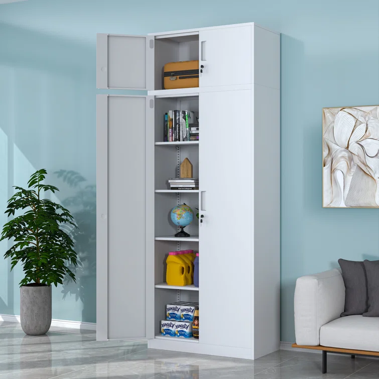 Deseret 86.6" H x 31.5" W x 15.75" D Storage Cabinet