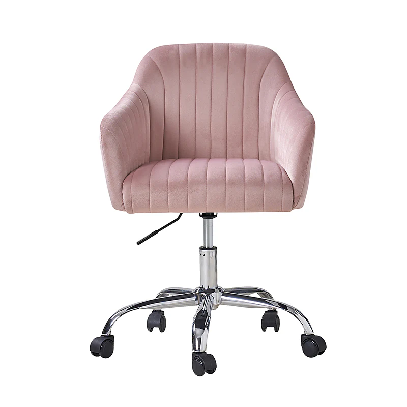 Theo Modern Velvet Task Chair with Tufted Back