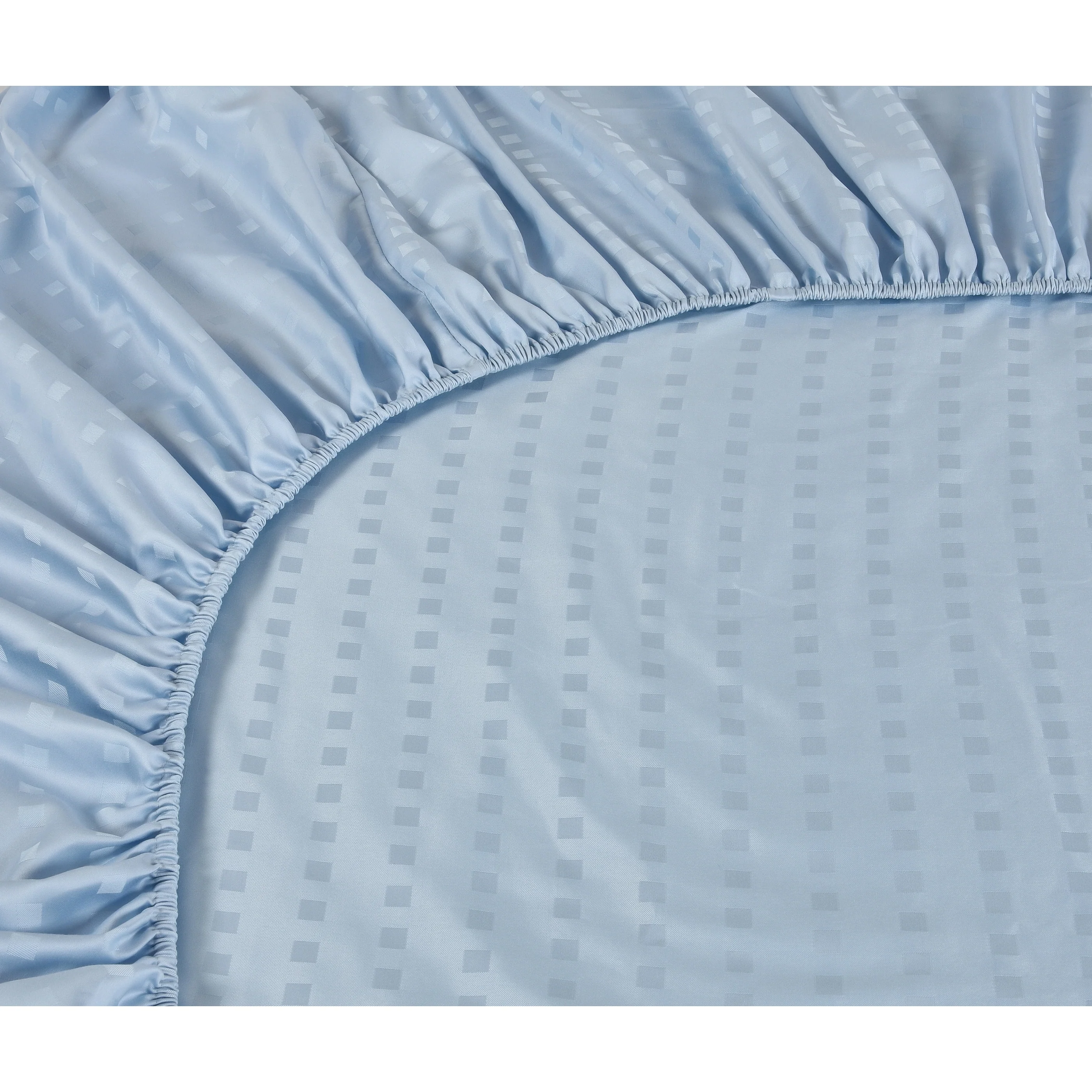 Spring Home 1200 Thread Count 100% Egyptian Cotton Deep Pocket Dobby Striped Sheet Set