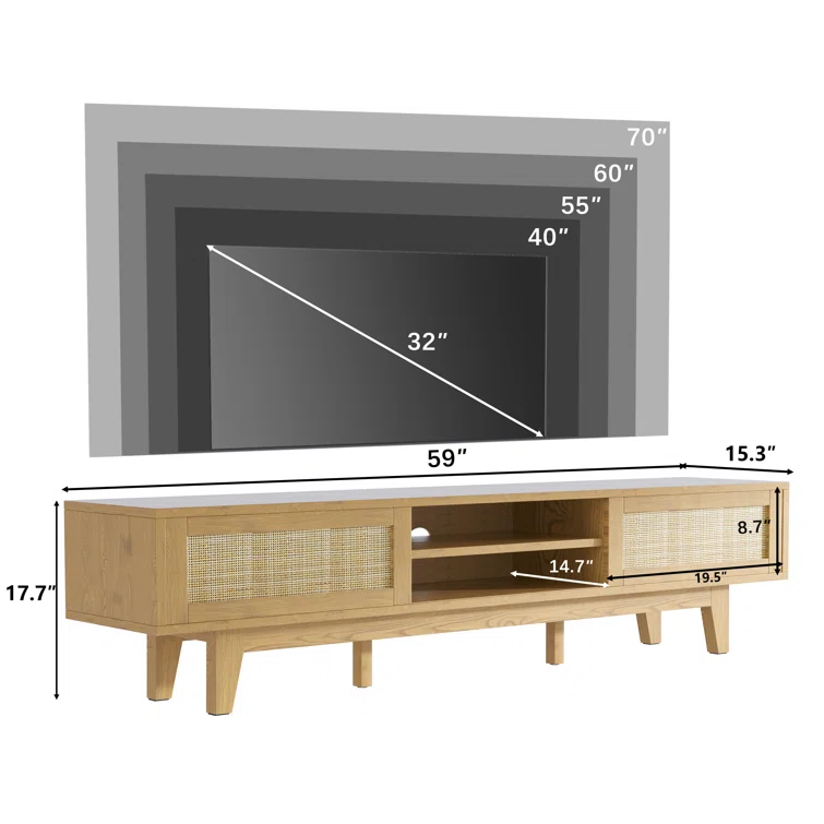 Kumar 65'' Media Console
