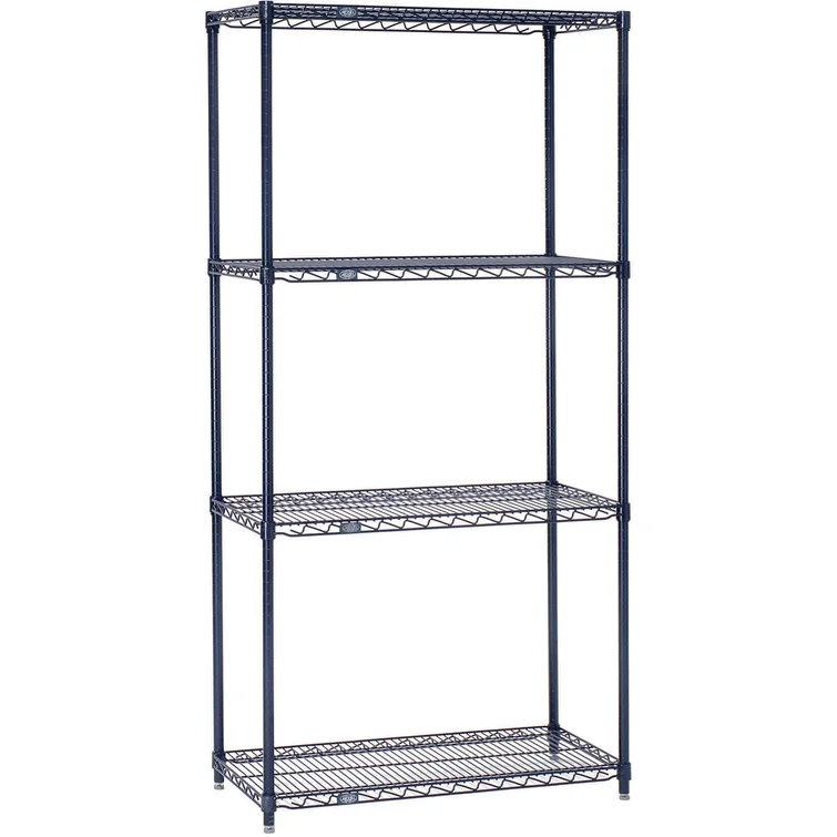 24'' W Metal Height -Adjustable Shelving Unit