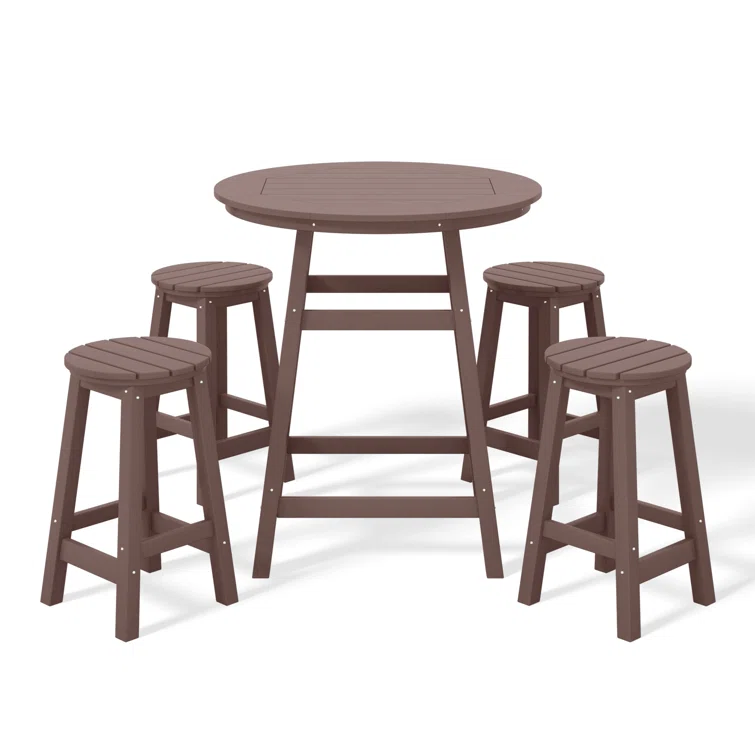 Aswini 5-Piece Round Counter Set