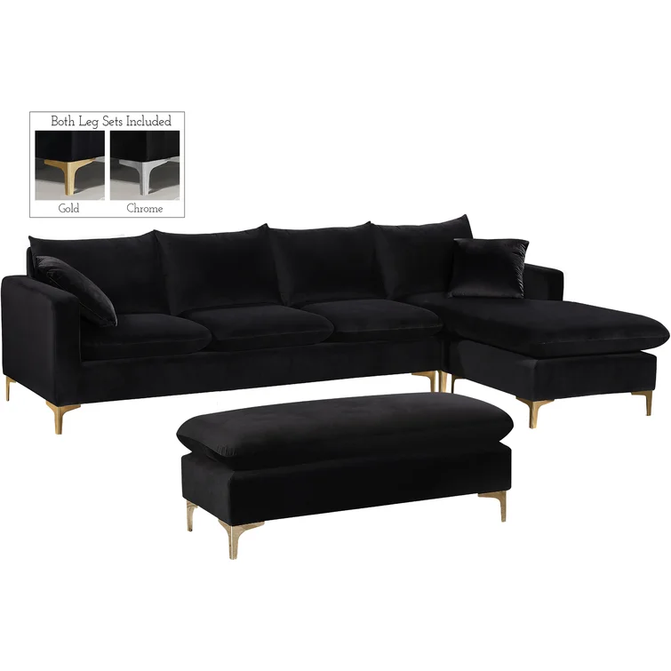 Shumpert 2 - Piece Velvet Sectional
