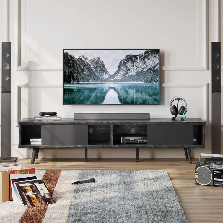 Carlei 70 inch TV Stand for TVs up to 75