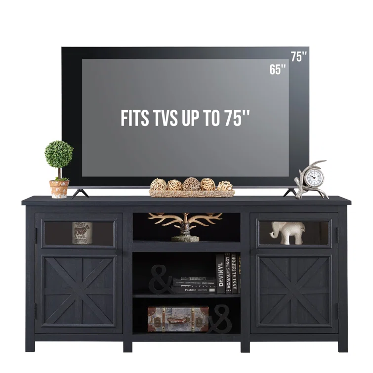 Niccolina Farmhouse TV Stand for TVs up to 75