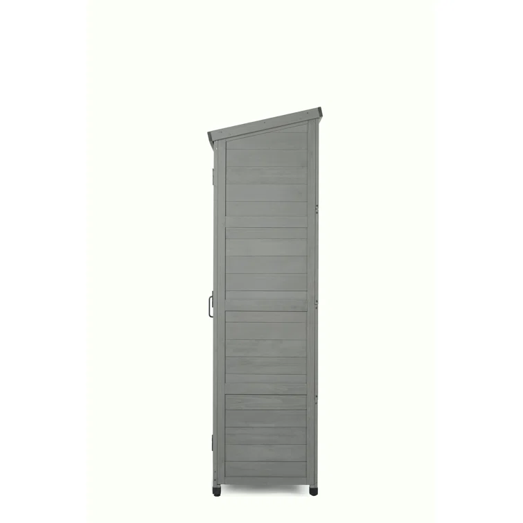 3 ft. W x 2 ft. D Solid Wood Lean-To Tool Shed