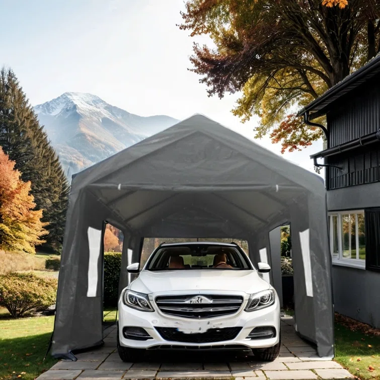Heavy-Duty Outdoor Polypropylene Garage Shed