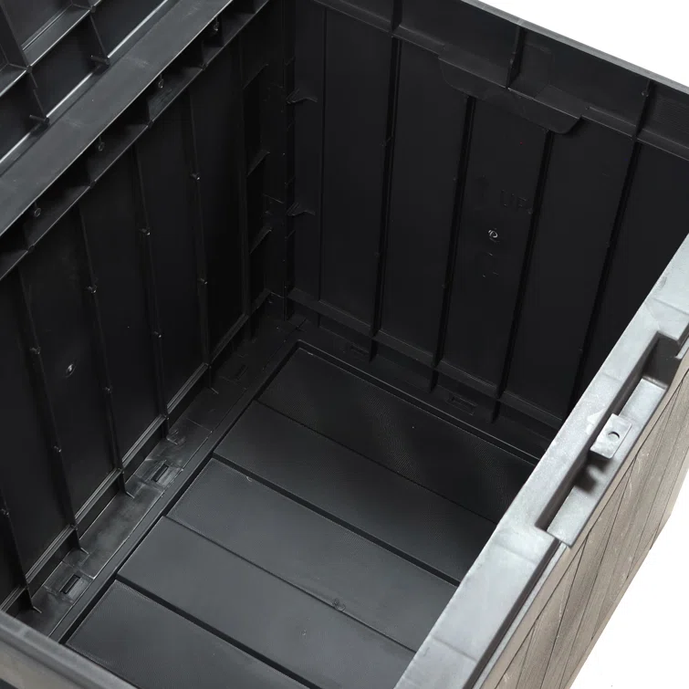Ebern Designs 22'' W 32 Gallons Water Resistant Lockable Deck Box
