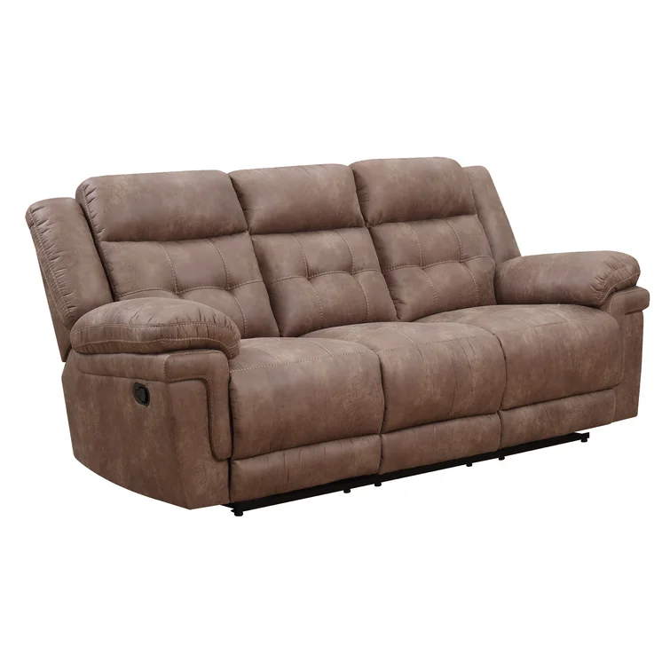 Elida 88'' Upholstered Reclining Sofa