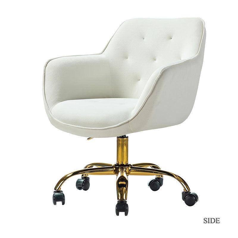 Jovida Velvet Tufted Office Chair