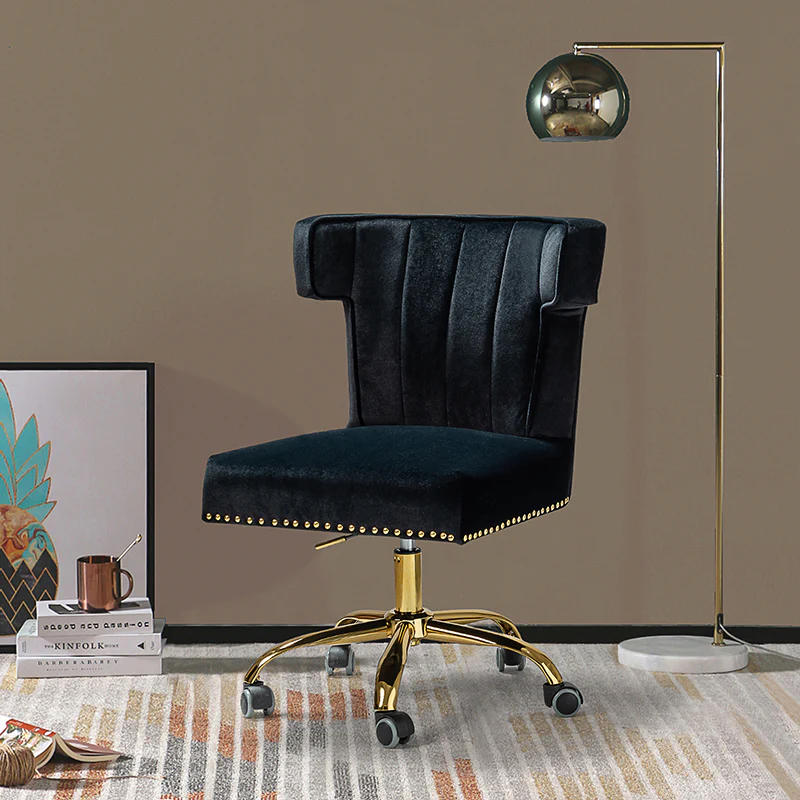 Nadine Velvet Office Chair