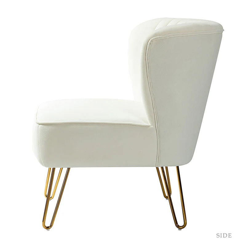 Ainhoa Velvet Tufted Back Side Chair