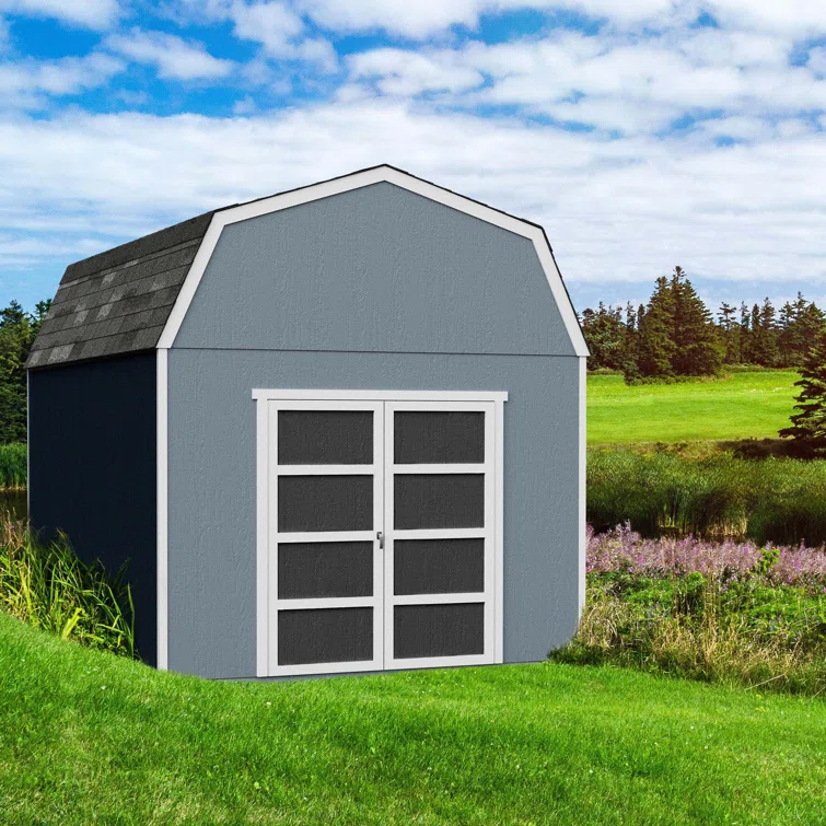 Braymore 10 ft. W x 18 ft. D Wood Storage Shed With Floor