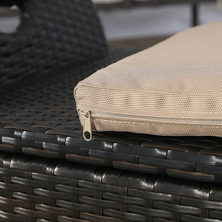 Hunsberger Wicker Outdoor Bench