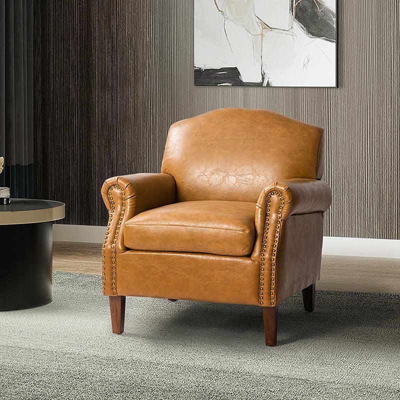 Gianfranco Vegan Leather Armchair