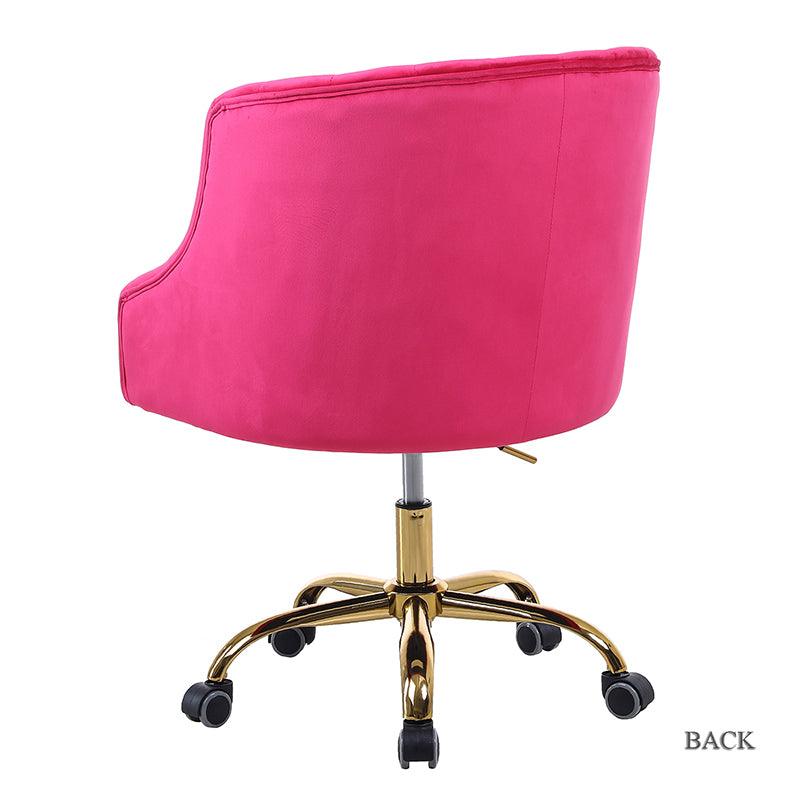 Penelope Velvet Tufted Office Chair