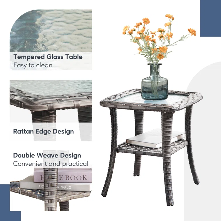 Tommy 5 - Person Outdoor Seating Group with Cushions