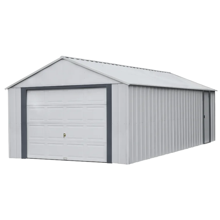 Murryhill 12 ft. W x 17 ft. D Metal Storage Shed