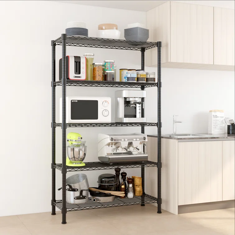 Iberia 35.43'' W Metal Shelving Unit