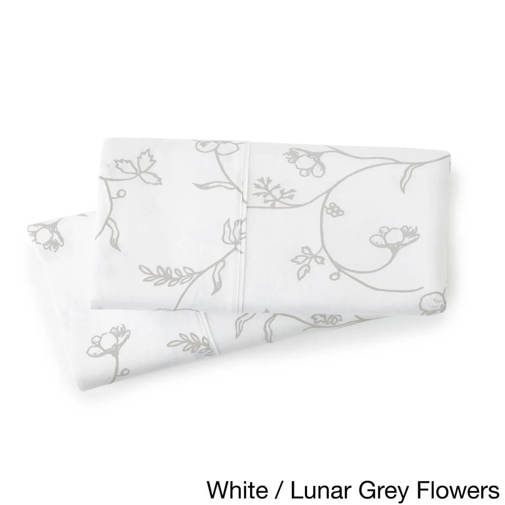 Boutique Chic Sweetbrier Cotton Sateen Pillowcases (Set of 2)