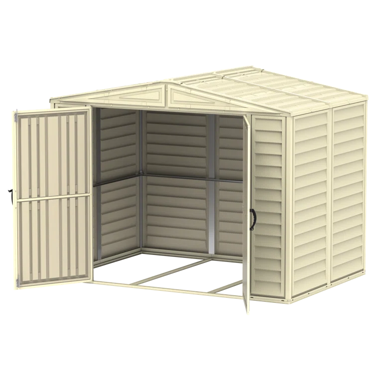 DuraMate 8 ft. W x 5.5 ft. D Plastic Storage Shed