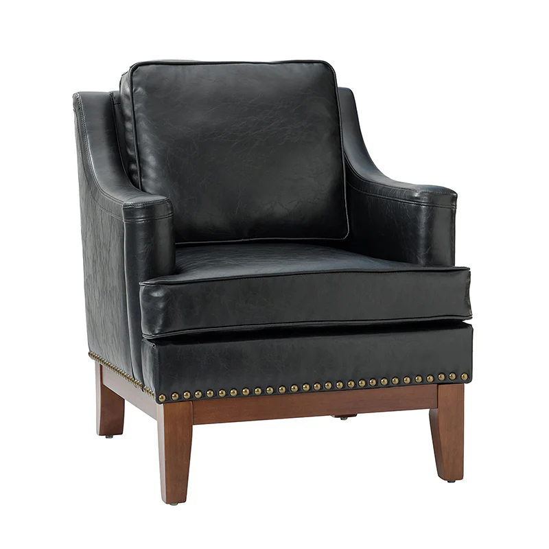 Christoph Vegan Leather Armchair