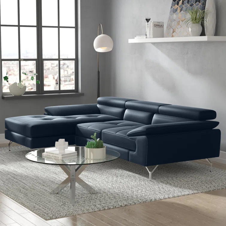Grasmere Leather Sectional